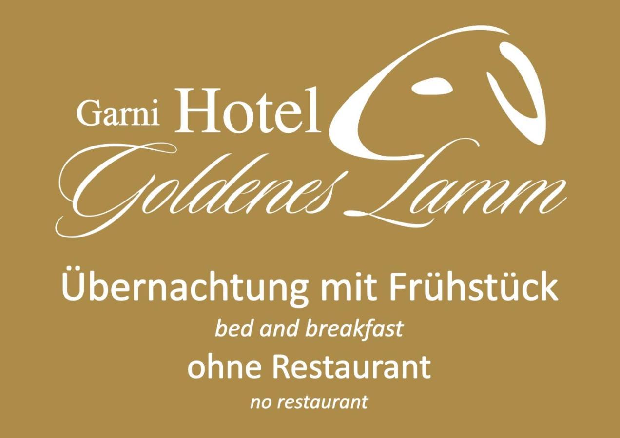 Dudenhofen Garni-Hotel Goldenes Lamm מראה חיצוני תמונה